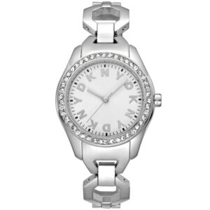 Home dkny fashion silver tone dial ladies watch dk1l075m0015