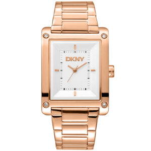 dkny fashion white dial ladies watch dk1l006m0055