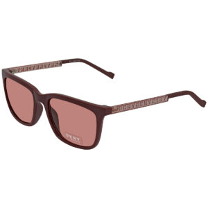 dkny ladies red rectangular sunglasses ny510s 605 55