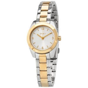 dkny nolita quartz silver dial ladies watch ny2922