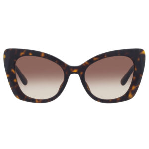 dolce & gabbana dolce and gabbana brown gradient butterfly ladies sunglasses 0dg4405f 502/1353