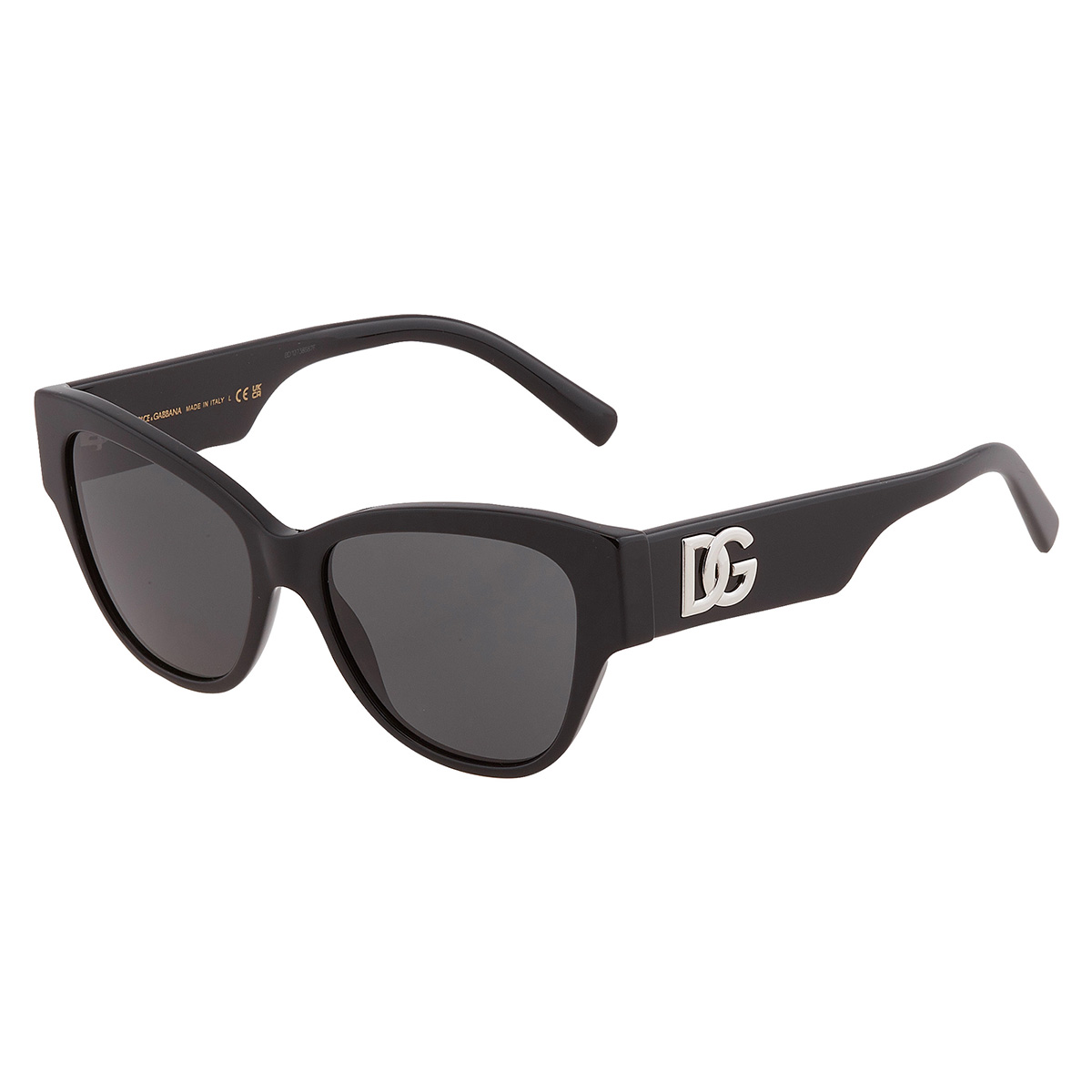 dolce & gabbana dolce and gabbana dark grey cat eye ladies sunglasses dg4449 501/87 54 dolce & gabbana dolce and gabbana dark grey cat eye ladies sunglasses dg4449 501/87 54