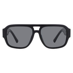 dolce & gabbana dolce and gabbana dark grey pilot men's sunglasses dg4506 501/87 58