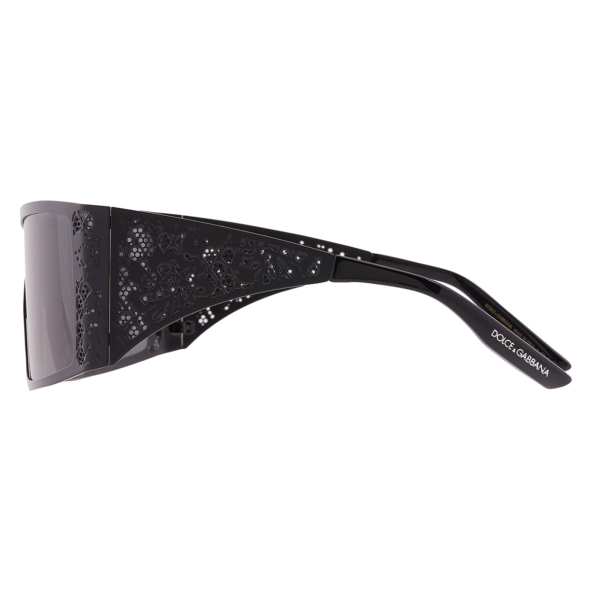 dolce & gabbana dolce and gabbana dark grey shield ladies sunglasses dg2317 110687 138 dolce & gabbana dolce and gabbana dark grey shield ladies sunglasses dg2317 110687 138