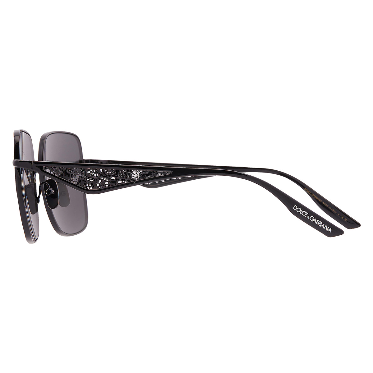 dolce & gabbana dolce and gabbana dark grey square ladies sunglasses dg2310 01/87 57 dolce & gabbana dolce and gabbana dark grey square ladies sunglasses dg2310 01/87 57