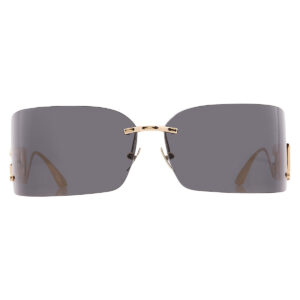 dolce & gabbana dolce and gabbana dark grey wrap ladies sunglasses dg2319 02/87 79
