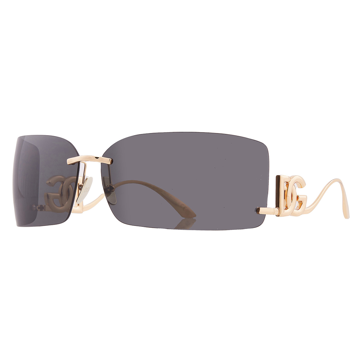 dolce & gabbana dolce and gabbana dark grey wrap ladies sunglasses dg2319 02/87 79 dolce & gabbana dolce and gabbana dark grey wrap ladies sunglasses dg2319 02/87 79