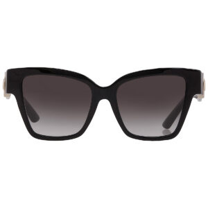 dolce & gabbana dolce and gabbana grey gradient butterfly ladies sunglasses dg4470 501/8g 54