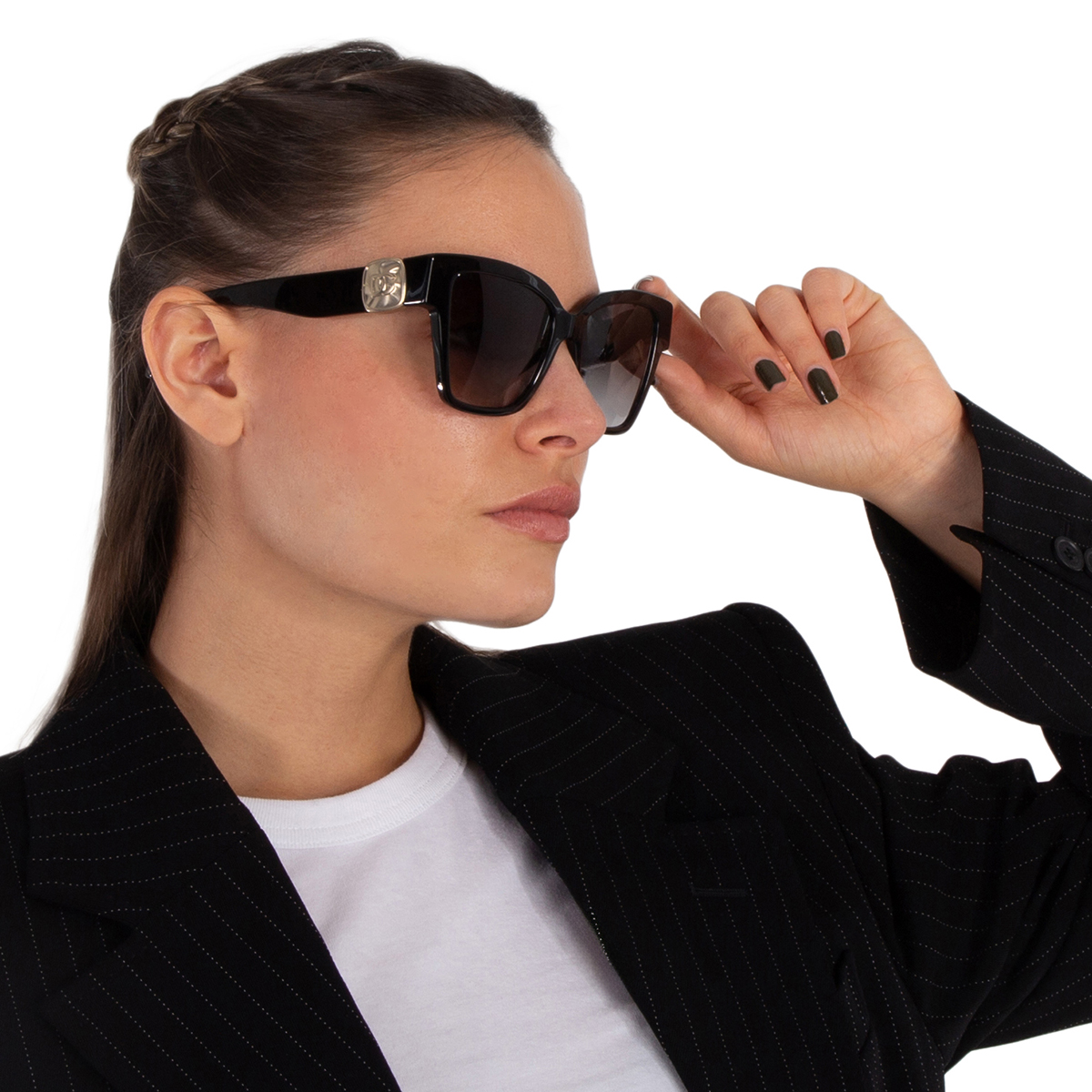 dolce & gabbana dolce and gabbana grey gradient butterfly ladies sunglasses dg4470 501/8g 54 dolce & gabbana dolce and gabbana grey gradient butterfly ladies sunglasses dg4470 501/8g 54