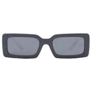 dolce & gabbana dolce and gabbana grey mirrored black rectangular ladies sunglasses dg4447b 30906g 53