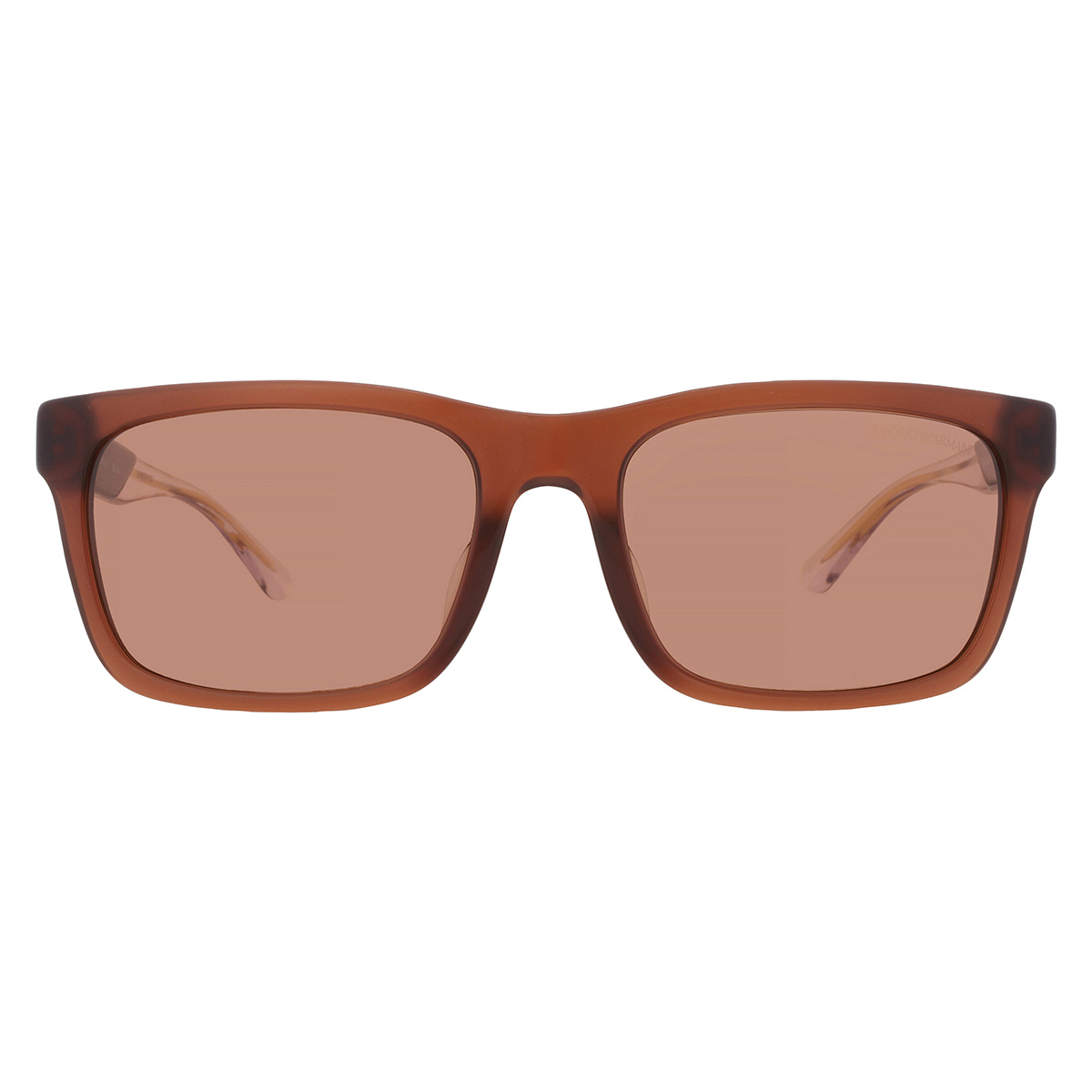 emporio armani brown rectangular men's sunglasses ea4224f 609573 58 emporio armani brown rectangular men's sunglasses ea4224f 609573 58