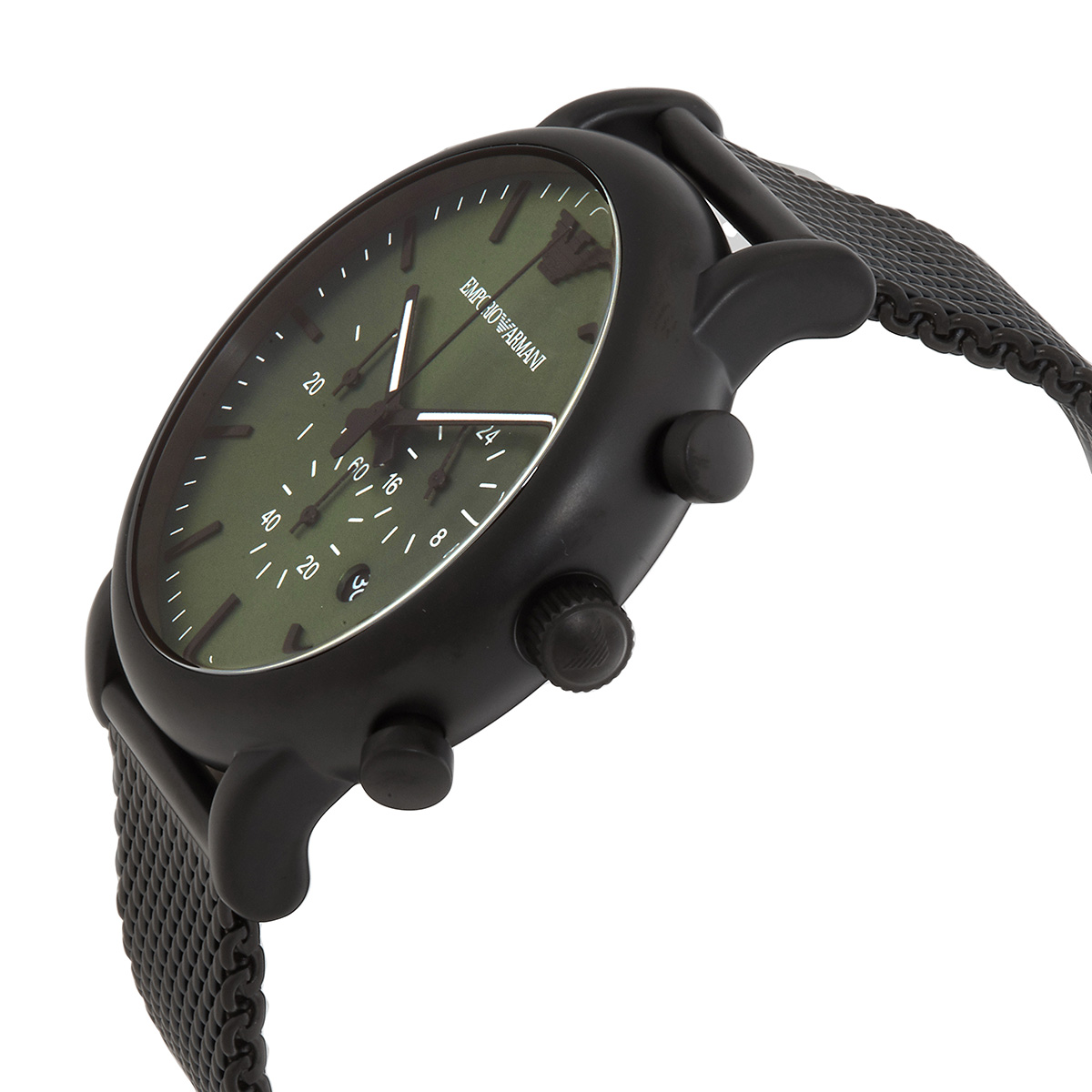emporio armani chronograph quartz green dial men's watch ar11470 emporio armani chronograph quartz green dial men's watch ar11470