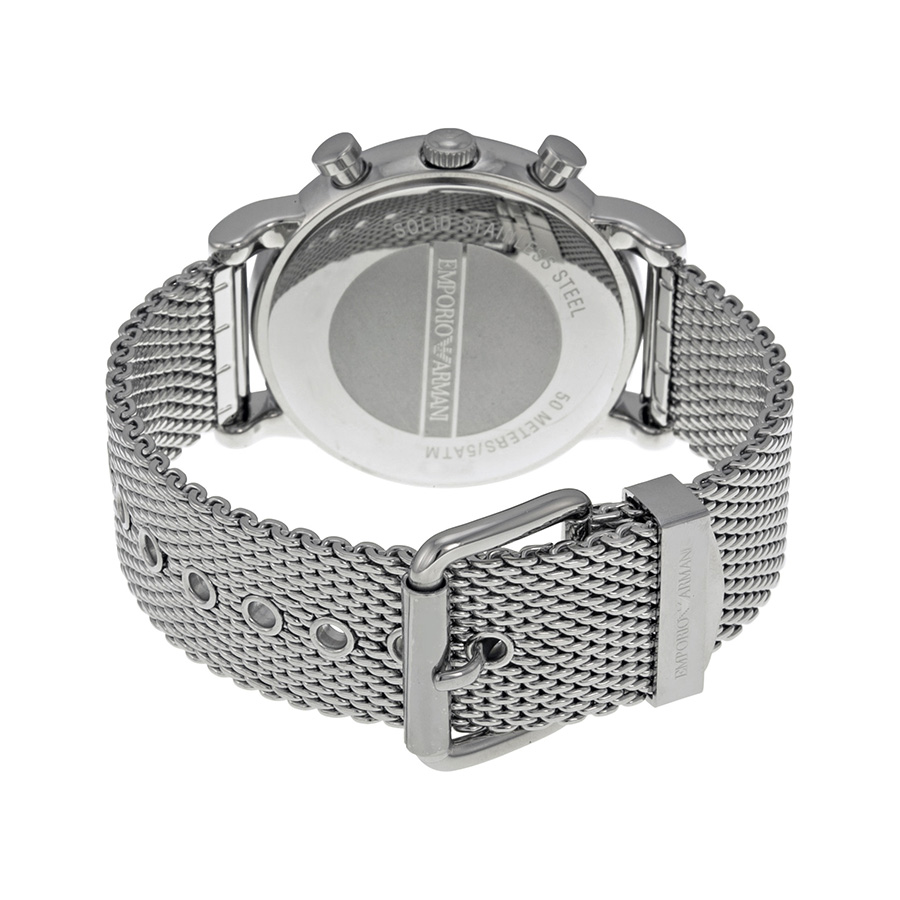 emporio armani classic chronograph black dial men's watch ar1808 emporio armani classic chronograph black dial men's watch ar1808