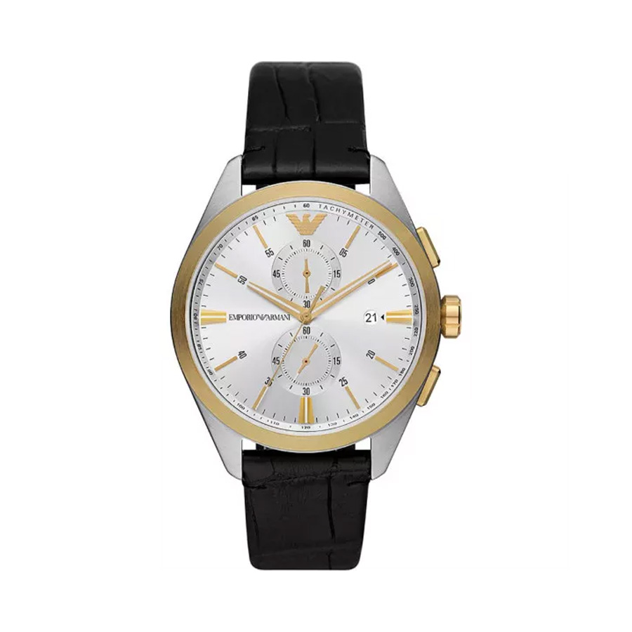 emporio armani claudio chronograph quartz silver dial men's watch ar11498 emporio armani claudio chronograph quartz silver dial men's watch ar11498