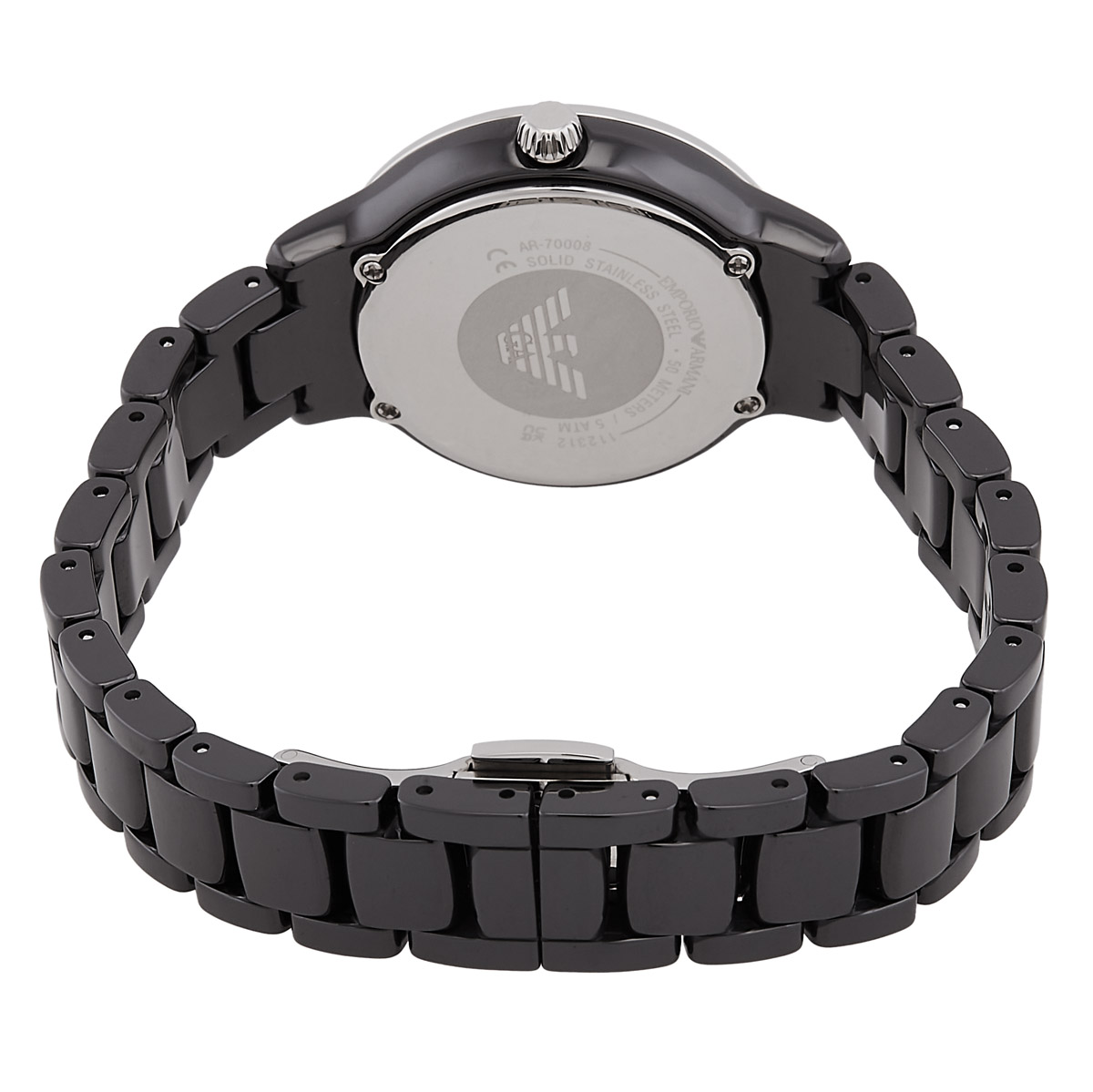 emporio armani cleo quartz crystal black dial ladies watch ar70008 emporio armani cleo quartz crystal black dial ladies watch ar70008