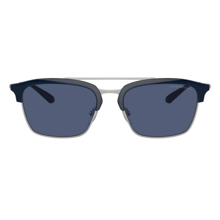 emporio armani dark blue square men's sunglasses ea4228 304580 55 emporio armani dark blue square men's sunglasses ea4228 304580 55