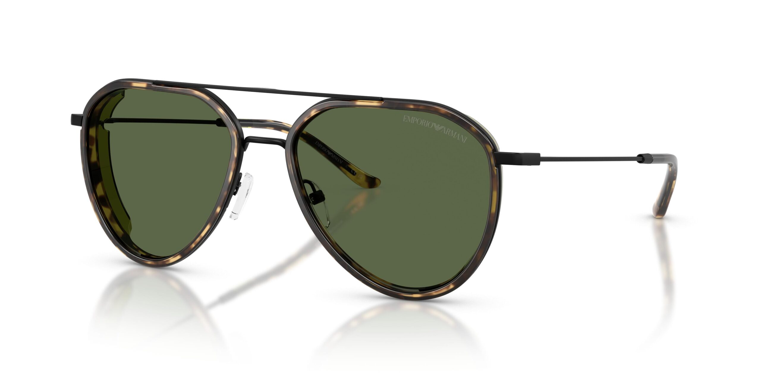 emporio armani dark green pilot men's sunglasses ea2163 300171 56 emporio armani dark green pilot men's sunglasses ea2163 300171 56