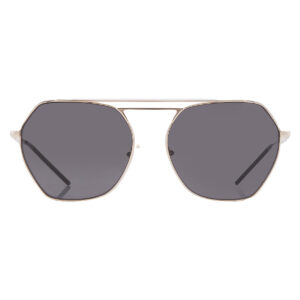 Home emporio armani dark grey pilot ladies sunglasses ea2148 301387 56
