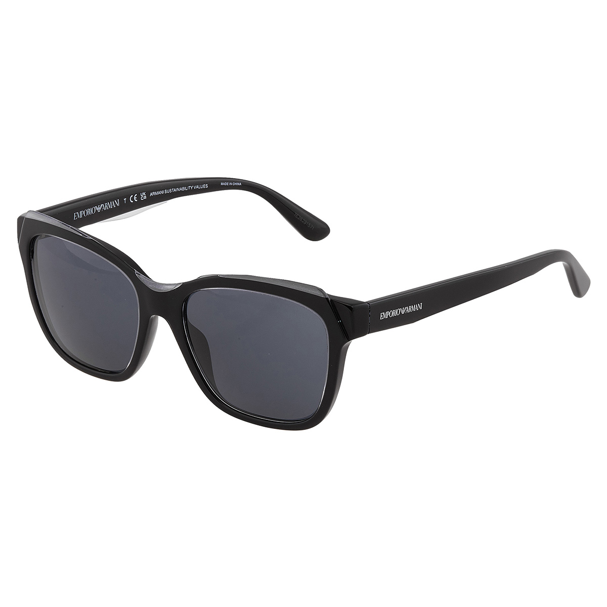 emporio armani dark grey square ladies sunglasses ea4209 605187 54 emporio armani dark grey square ladies sunglasses ea4209 605187 54