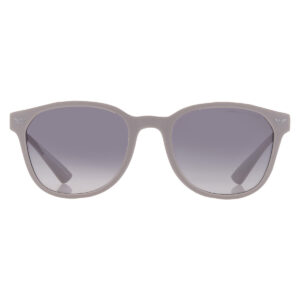 Home emporio armani grey gradient oval men's sunglasses ea4225u 610087 53