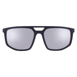Home emporio armani light grey mirror silver navigator men's sunglasses ea4248u 50016g 58