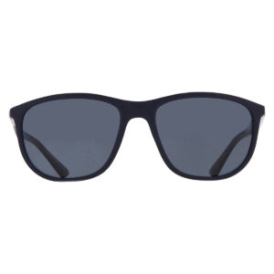 Home emporio armani polarized dark blue square men's sunglasses ea4201 50882v 58