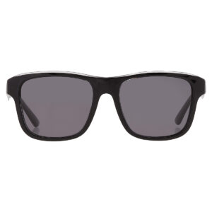 Home emporio armani polarized dark grey square men's sunglasses ea4208 605187 56