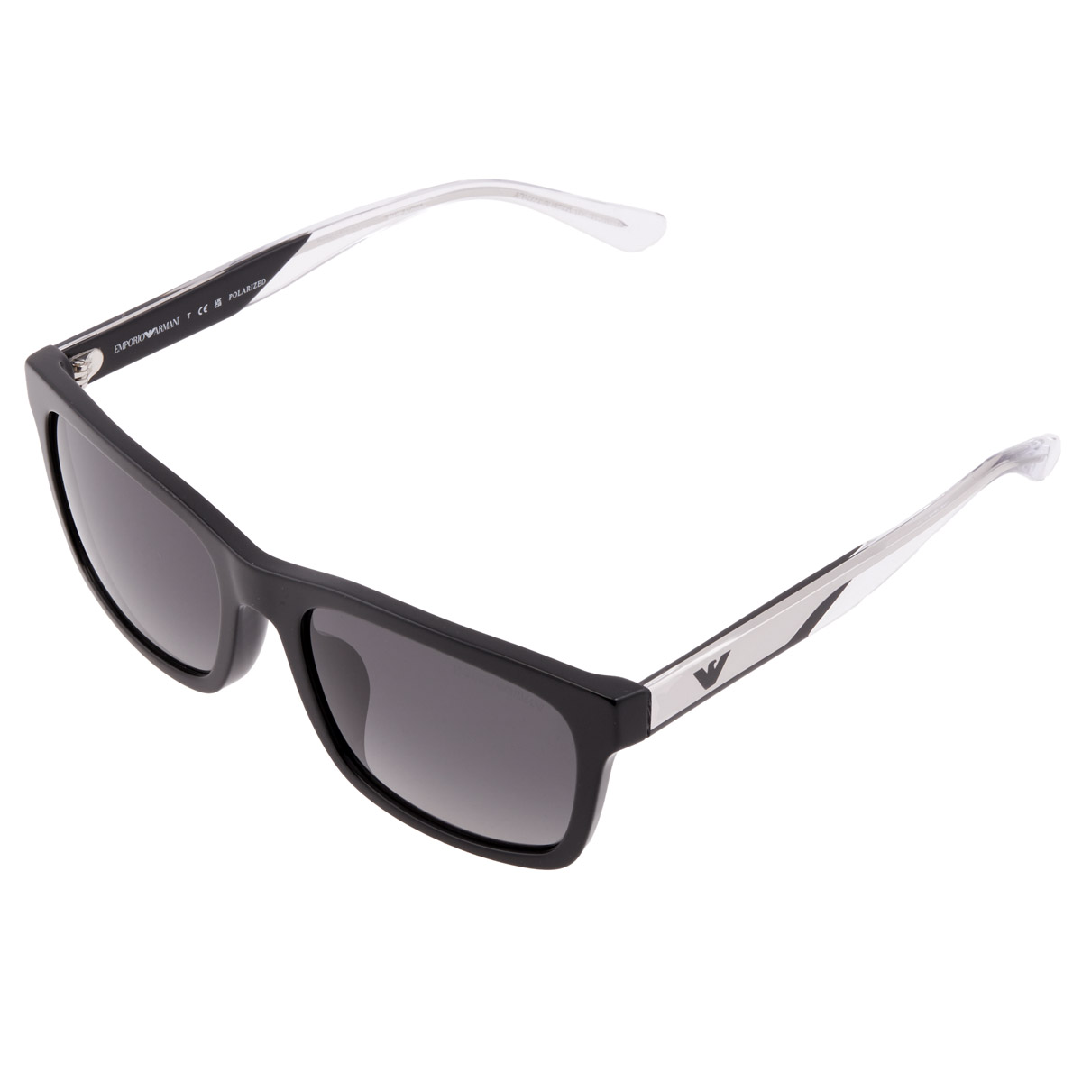 emporio armani polarized grey gradient rectangular men's sunglasses ea4224f 5017t3 58 emporio armani polarized grey gradient rectangular men's sunglasses ea4224f 5017t3 58