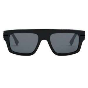 Home fendi grey browline men's sunglasses fe40091u 01a 54
