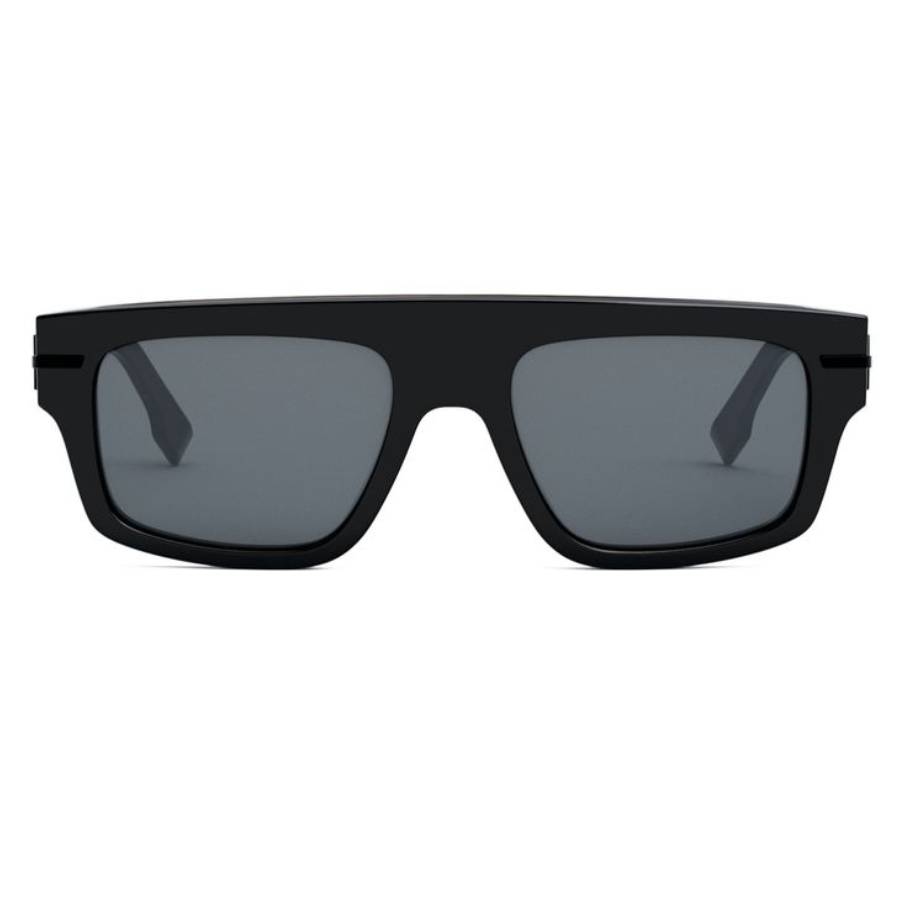 fendi grey browline men's sunglasses fe40091u 01a 54 fendi grey browline men's sunglasses fe40091u 01a 54