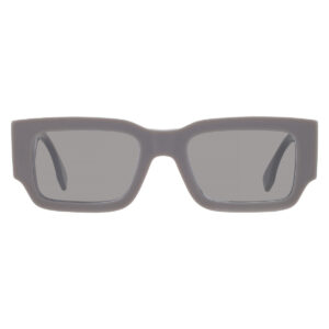 Home fendi grey mirror square men's sunglasses fe40131i 20c 51