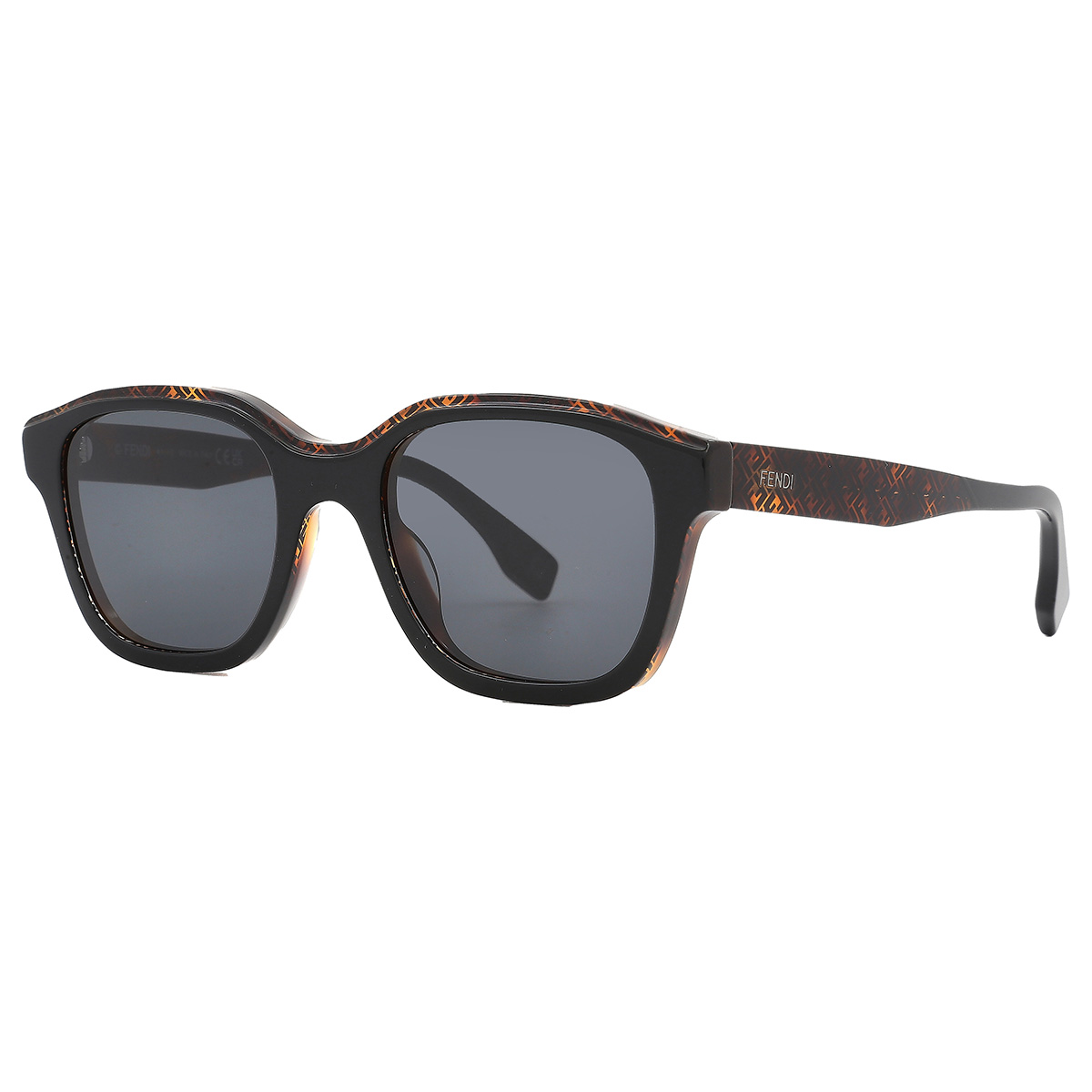 fendi grey square men's sunglasses fe40077i 01a 51 fendi grey square men's sunglasses fe40077i 01a 51