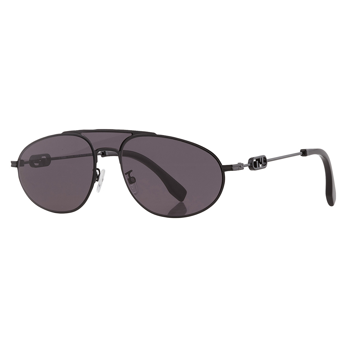 fendi smoke pilot men's sunglasses fe40072u y 01a 57 fendi smoke pilot men's sunglasses fe40072u y 01a 57