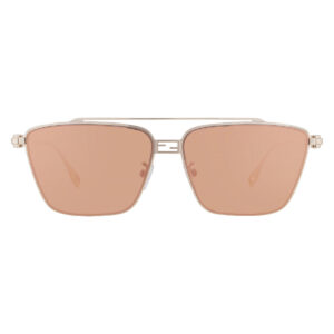 Home fendi yellow square ladies sunglasses fe40110u 30l 59