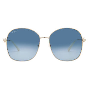 Витрина ferragamo blue gradient butterfly ladies sunglasses sf297s 743 59