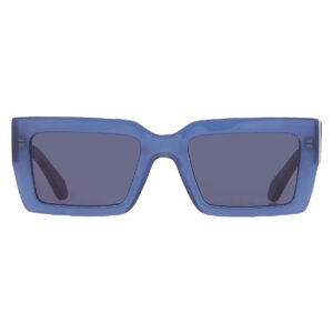 ferragamo blue rectangular ladies sunglasses sf1108s 423 54