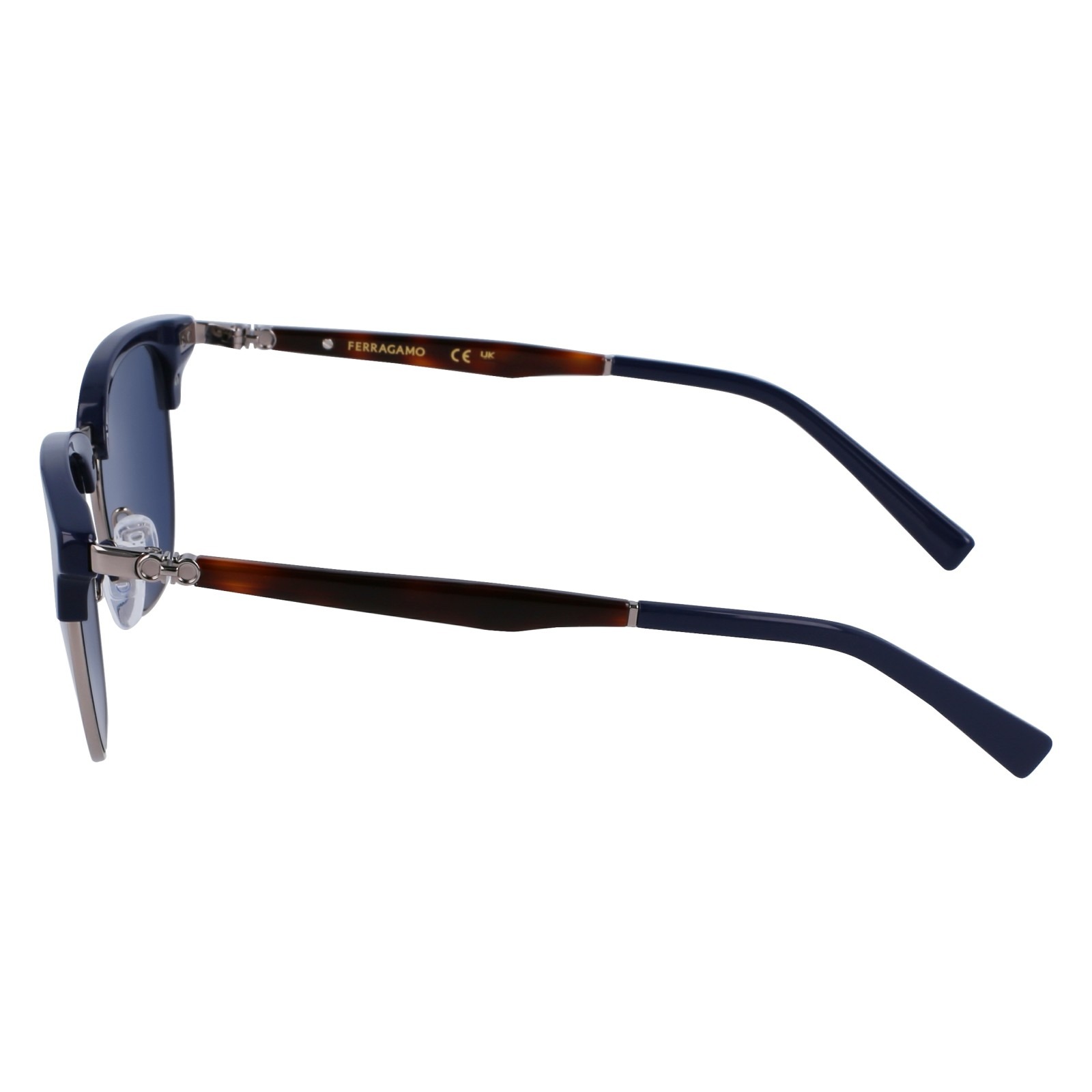 ferragamo blue square men's sunglasses sf307s 414 53 ferragamo blue square men's sunglasses sf307s 414 53