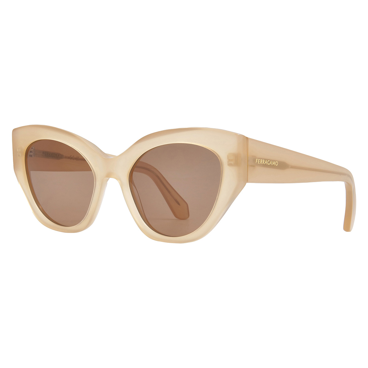 ferragamo brown cat eye ladies sunglasses sf1107s 708 55 ferragamo brown cat eye ladies sunglasses sf1107s 708 55