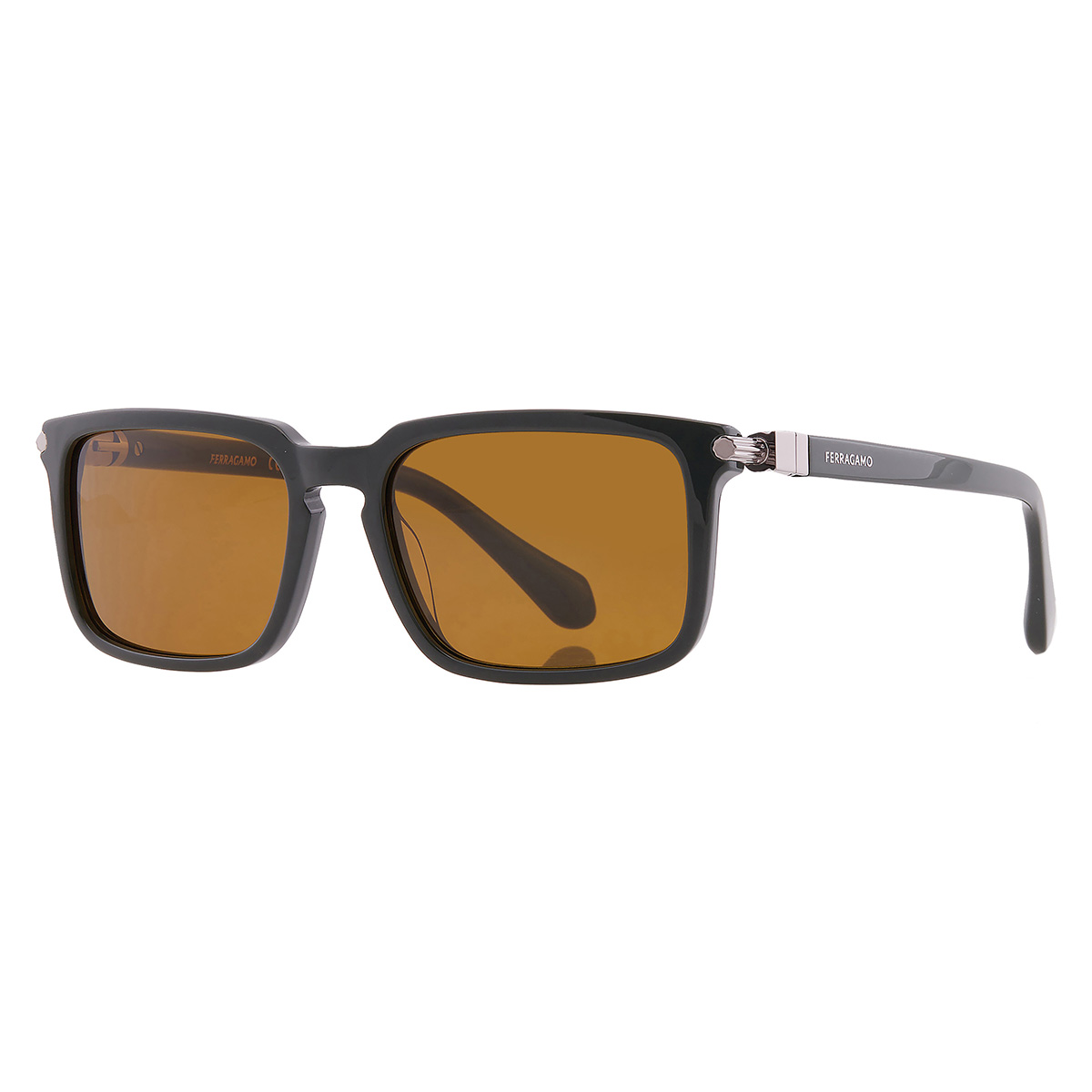 ferragamo brown rectangular men's sunglasses sf1110s 302 56 ferragamo brown rectangular men's sunglasses sf1110s 302 56