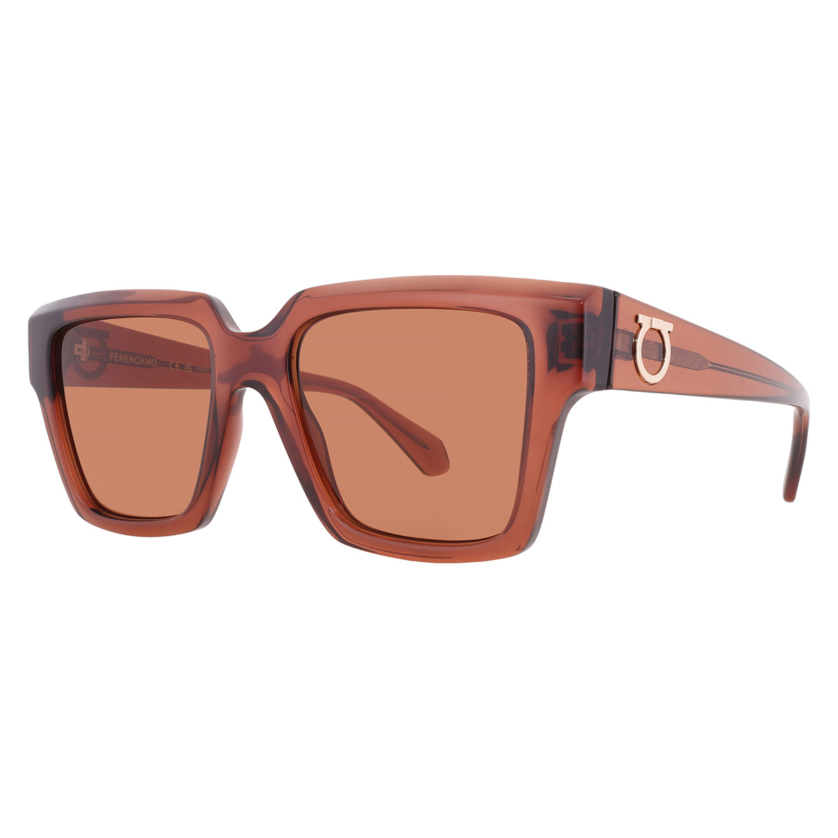 ferragamo brown square ladies sunglasses sf2014s 232 54 ferragamo brown square ladies sunglasses sf2014s 232 54