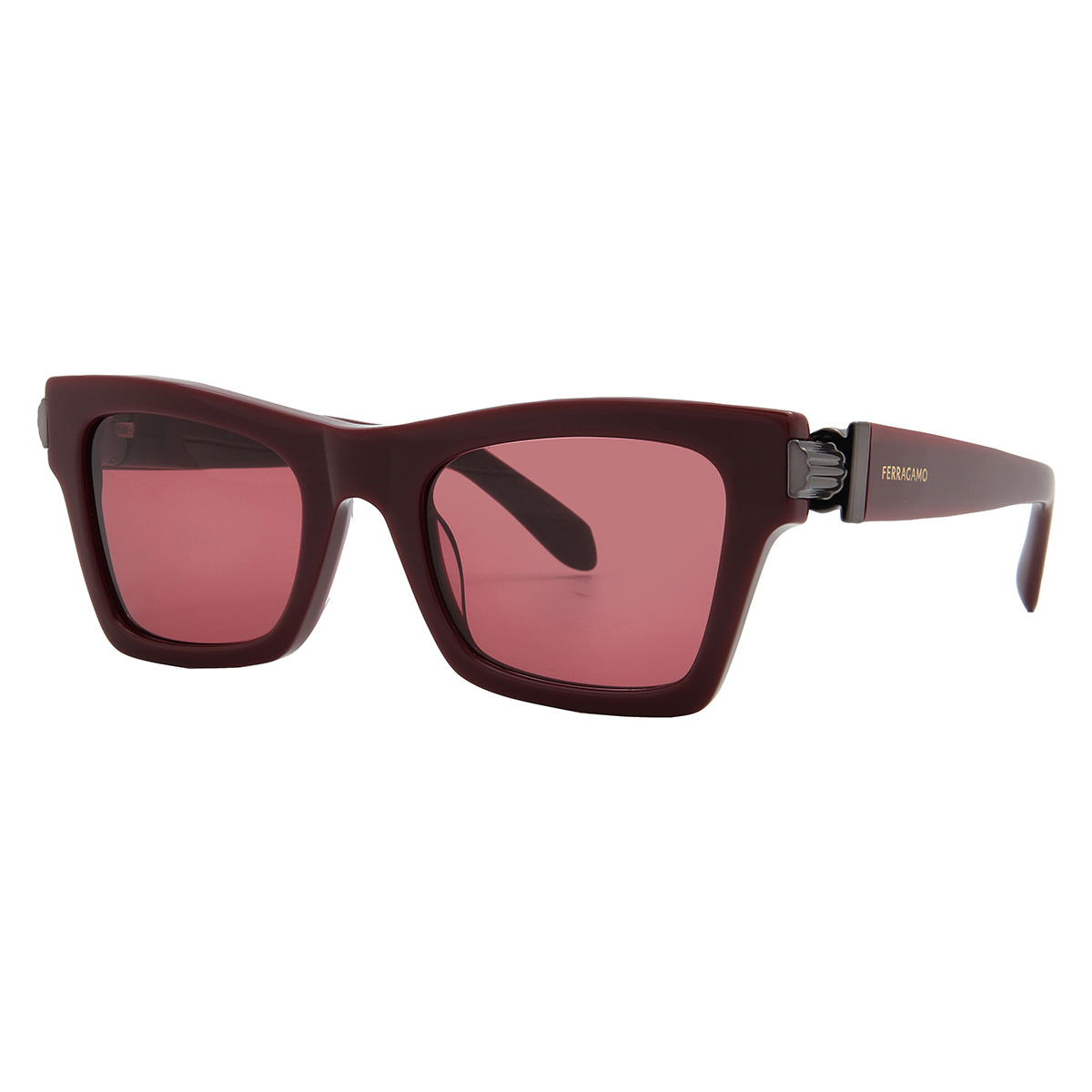 ferragamo burgundy cat eye ladies sunglasses sf2013s 606 52 ferragamo burgundy cat eye ladies sunglasses sf2013s 606 52