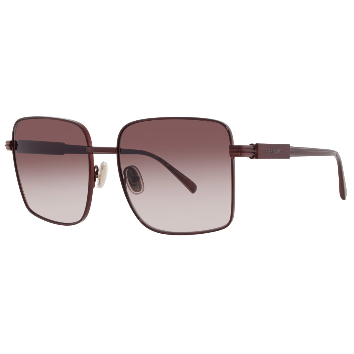 ferragamo burgundy gradient square ladies sunglasses sf330s 606 57 ferragamo burgundy gradient square ladies sunglasses sf330s 606 57