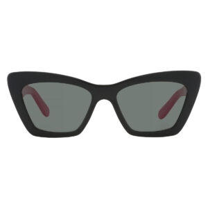 Home ferragamo green cat eye ladies sunglasses sf929s 304 55