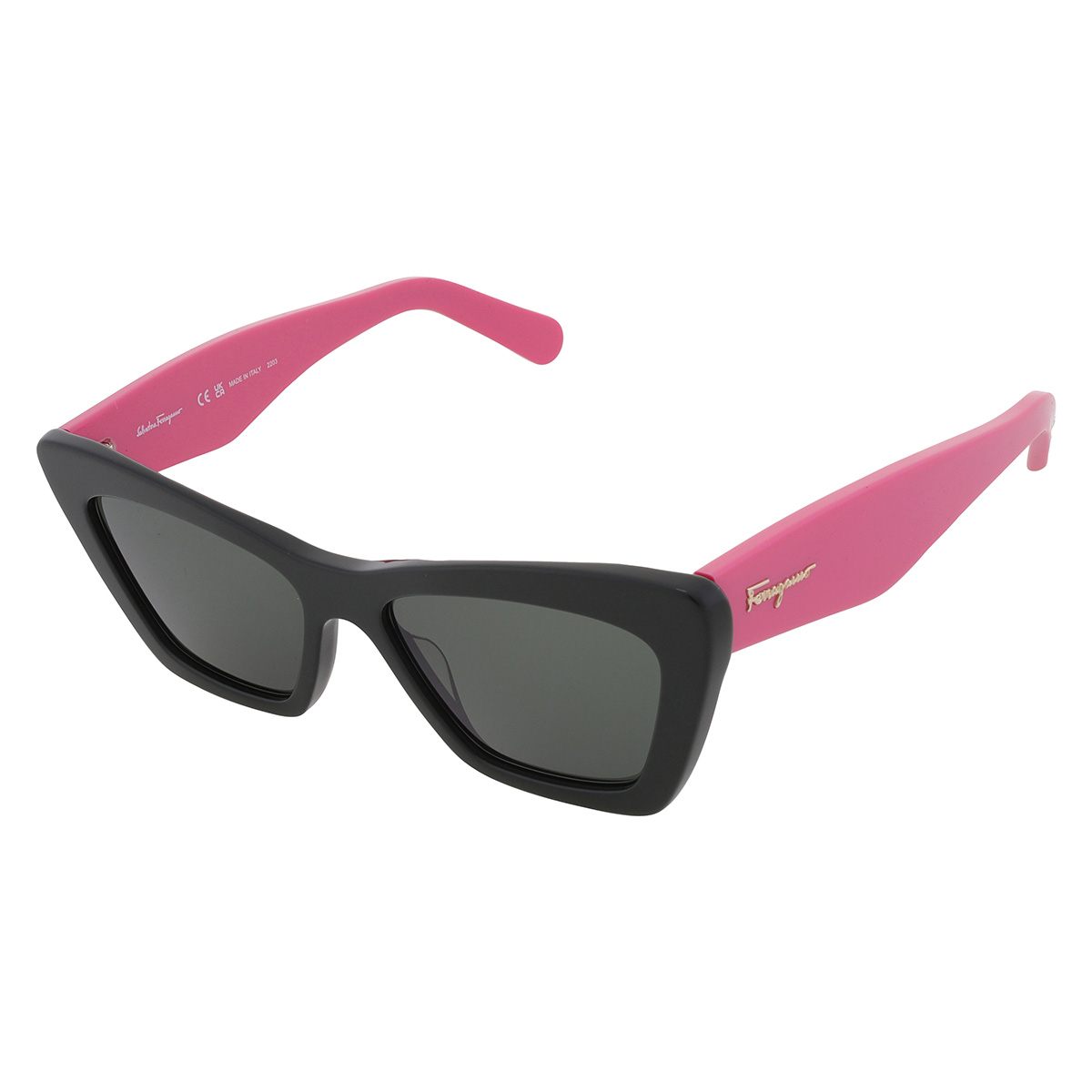 ferragamo green cat eye ladies sunglasses sf929s 304 55 ferragamo green cat eye ladies sunglasses sf929s 304 55