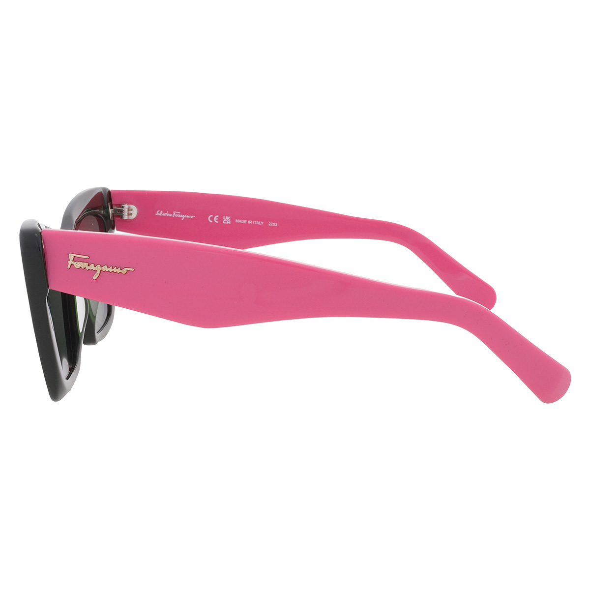 ferragamo green cat eye ladies sunglasses sf929s 304 55 ferragamo green cat eye ladies sunglasses sf929s 304 55