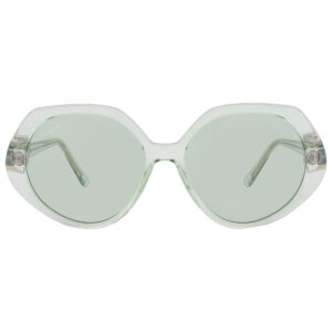 Home ferragamo green geometric ladies sunglasses sf1084s 341 58