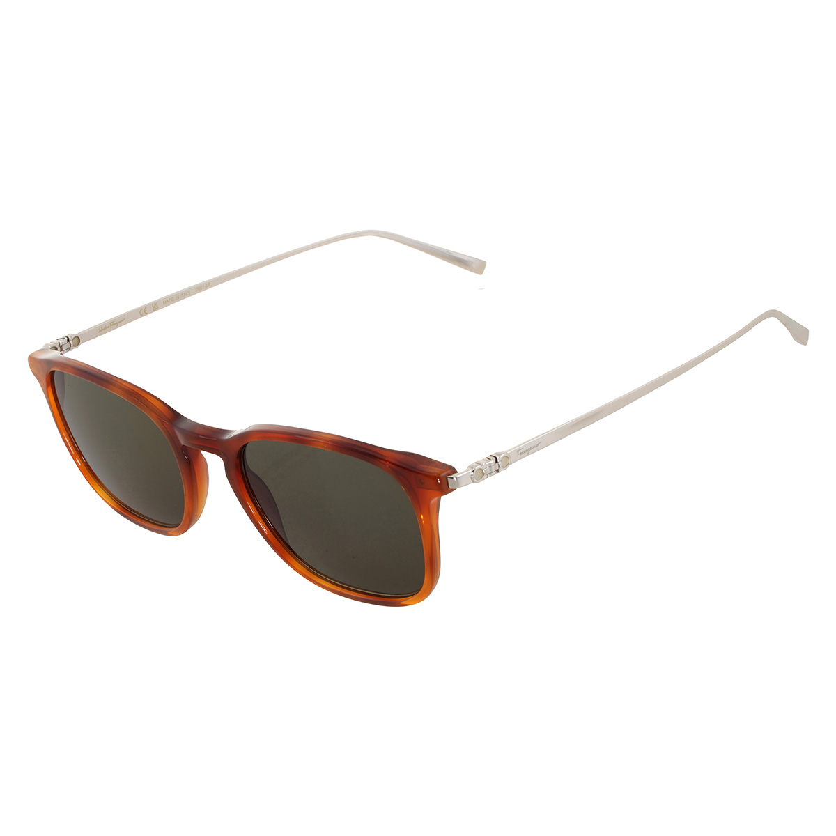ferragamo green square men's sunglasses sf2846scp 212 53 ferragamo green square men's sunglasses sf2846scp 212 53
