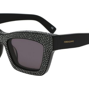 Home ferragamo grey butterfly ladies sunglasses sf2045sr 001 52