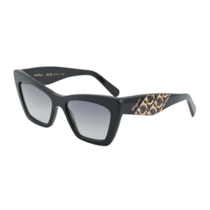 Home ferragamo grey cat eye ladies sunglasses sf1081scp 001 55