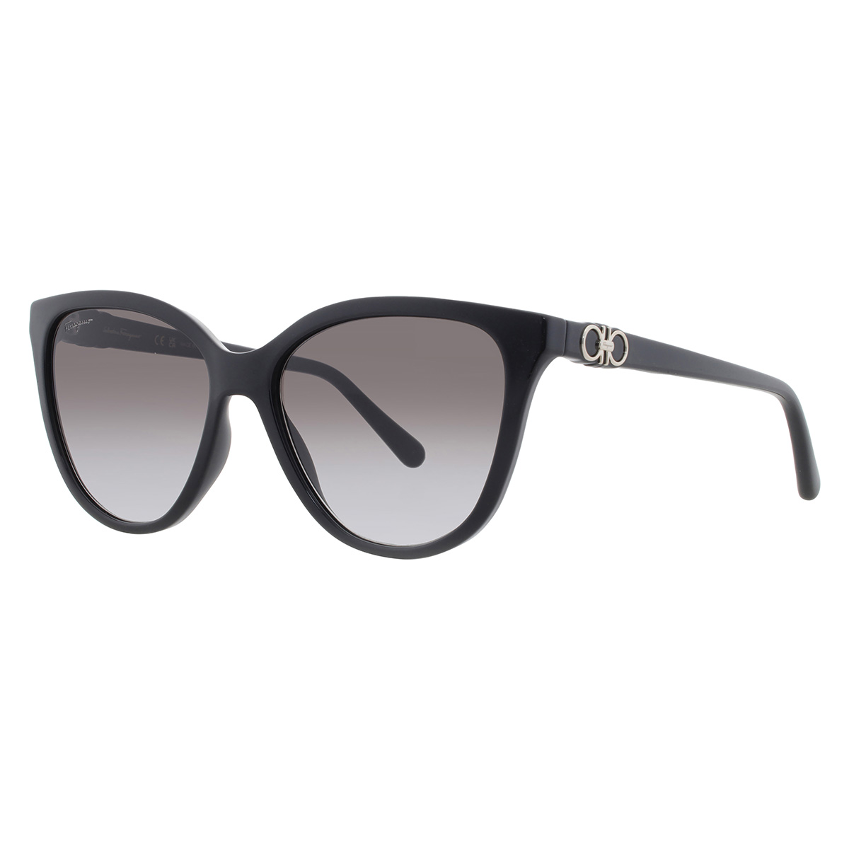 ferragamo grey gradient cat eye ladies sunglasses sf1056s 001 57 ferragamo grey gradient cat eye ladies sunglasses sf1056s 001 57